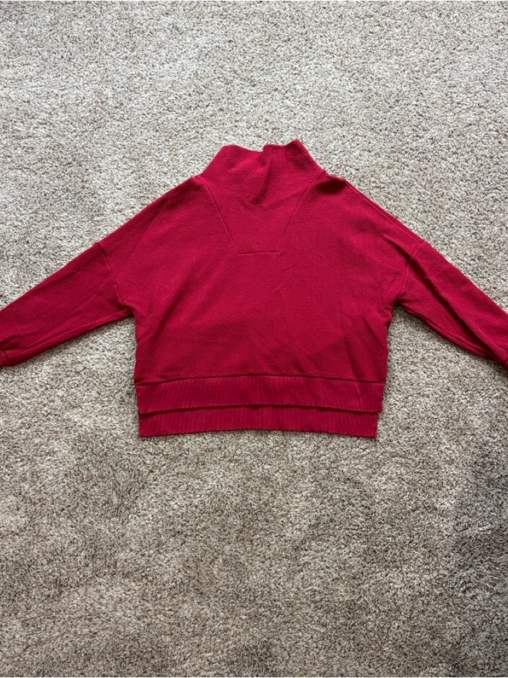 Calia Women’s Red Pullover Sweater – Size Large